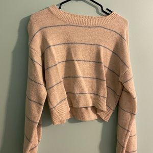 Crop sweater